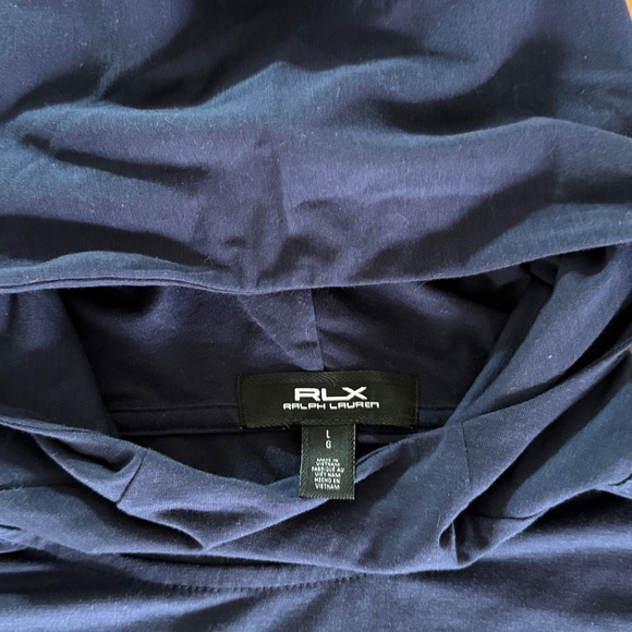 Ralph Lauren RLX Deep Blue Hoodie men’s size large. - Picture 2 of 4